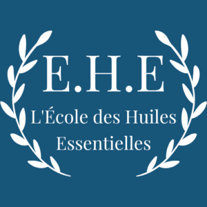 Logo EHE Ecole des huiles essentielles - formation aromathérapie - aromatologie - aromachologie - olfactothérapie